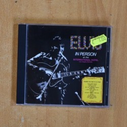 ELVIS PRESLEY - IN PERSON - CD