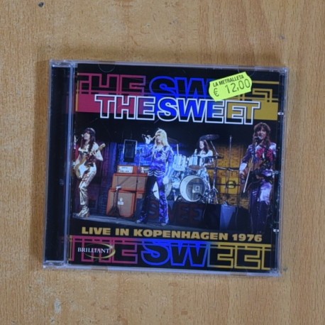 THE SWEET - LIVE IN KOPENHAGEN 1976 - CD