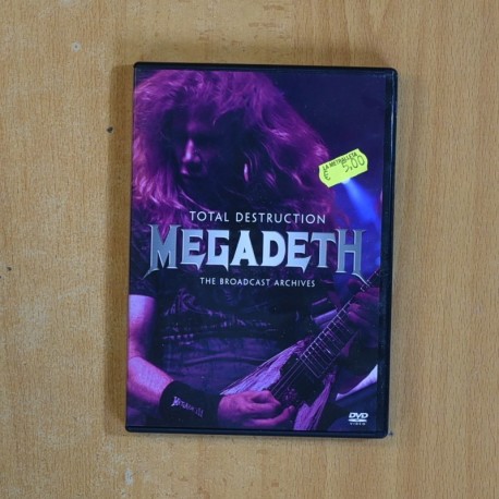MEGADETH TOTAL DESTRUCTION - DVD