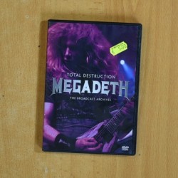 MEGADETH TOTAL DESTRUCTION - DVD