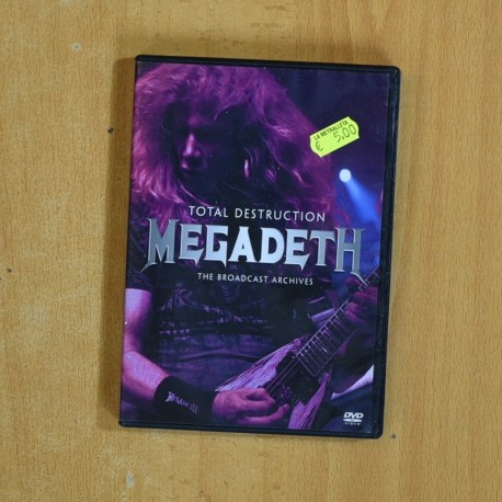 MEGADETH TOTAL DESTRUCTION - DVD