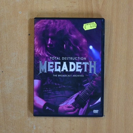 MEGADETH TOTAL DESTRUCTION - DVD