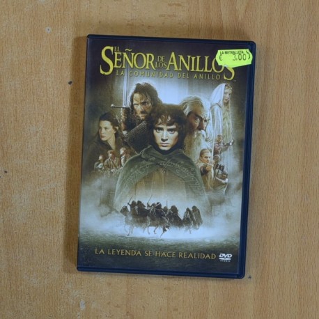 EL SEÑOR DE LOS ANILLOS LA COMUNIDAD DEL ANILLO - DVD