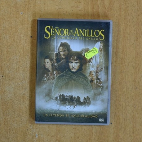 EL SEÑOR DE LOS ANILLOS LA COMUNIDAD DEL ANILLO - DVD