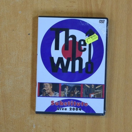 THE WHO SUBSTITUTE LIVE 2004 - DVD