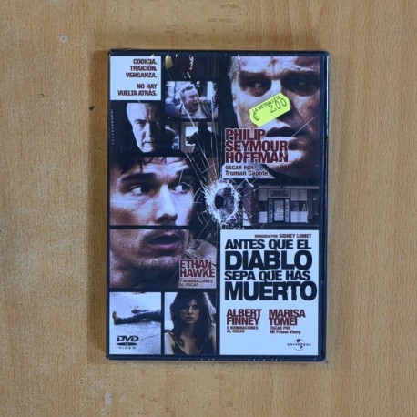 ANTES QUE EL DIABLO SEPA QUE HAS MUERTO - DVD