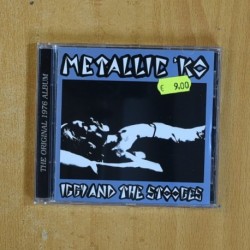 IGGY AND THE STOOGES - METALLIC KO - CD