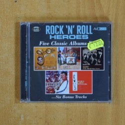 VARIOS - ROCK N ROLL HEROES - 2 CD