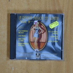 VARIOS - LA REVISTA MUSICAL EN ESPAÑA VOL 9 - CD