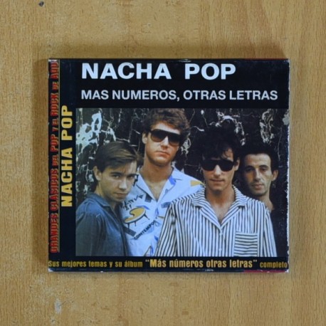 NACHA POP - MAS NUMEROS OTRAS LETRAS - CD