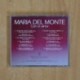MARIA DEL MONTE - CON EL ALMA - CD
