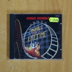 KING KOBRA - THRILL OF A LIFETIME - CD
