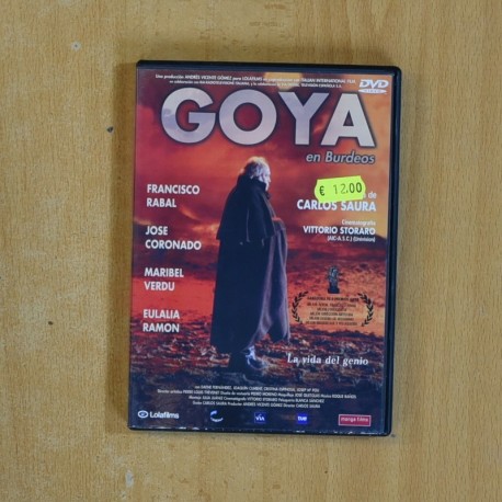 GOYA EN BURDEOS - DVD