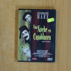 UNA NOCHE EN CASABLANCA - DVD