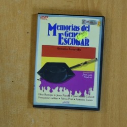 MEMORIAS DEL GENERAL ESCOBAR - DVD