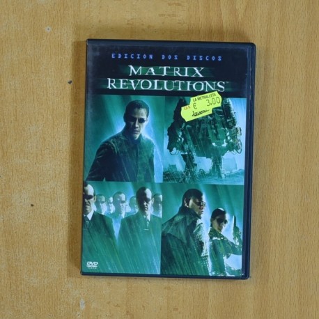 MATRIX REVOLUTIONS - DVD