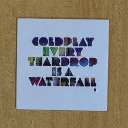 COLDPLAY - EVERY TEARDROP IS A WATERFALL - SINGLE
