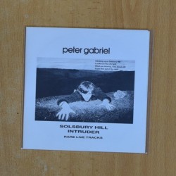 PETER GABRIEL - SOLSBURY HILL INTRUDER - SINGLE