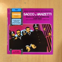 ENNIO MORRICONE / JOAN BAEZ - SACCO Y VANZETTI - LP