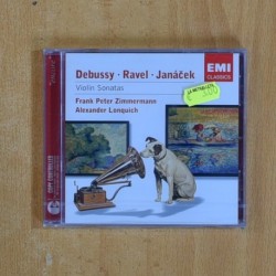 DEBUSSY / RAVEL / JANACEK - VIOLIN SONATAS - CD