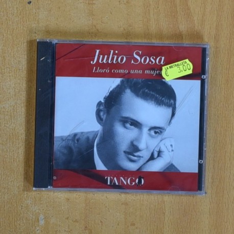 JULIO SOSA - LLORO COMO UNA MUJER - CD