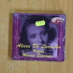 ALICIA DE LARROCHA - PIANO MUSICA ESPAÑOLA - 2 CD