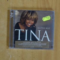 TINA TURNER - ALL THE BEST TINA - 2 CD