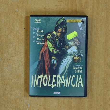 INTOLERANCIA - DVD