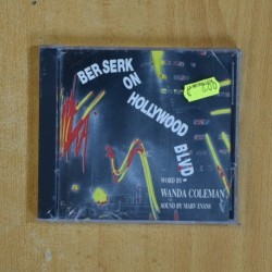 WANDA COLEMAN / MARV EVANS - BERSERK ON HOLLYWOOD BLVD - CD