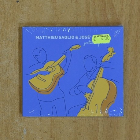 MATTHIEU SAGLIO & JOSE EL PIRU - PETIT A PETIT - CD