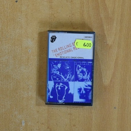 THE ROLLING STONES - EMOTIONAL RESCUE - CASSETTE