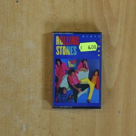 THE ROLLING STONES - DIRTY WORK - CASSETTE