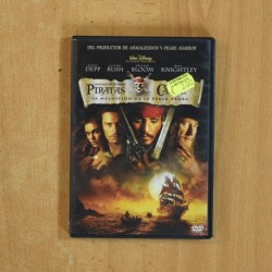 PIRATAS DEL CARIBE LA MALDICION DE LA PERLA NEGRA - DVD