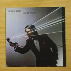 CHRIS DE BURGH - MAN ON THE LINE - LP