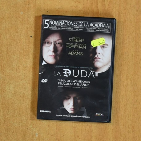 LA DUDA - DVD