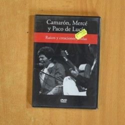 CAMARON MERCE Y PACO DE LUCIA REICES Y CREACIONES JONDAS - DVD