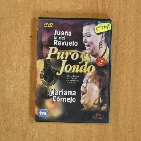JUANA LA DEL REVUELO Y MARIANA CORNEJO PURO Y JONDO - DVD