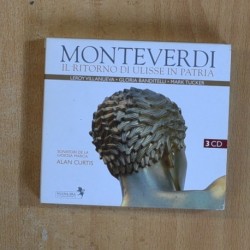 MONTEVERDI - IL RITORNO DI ULISSE IN PATRIA - 3 CD