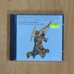 MONTEVERDI - SACRED VOCAL MUSIC - CD