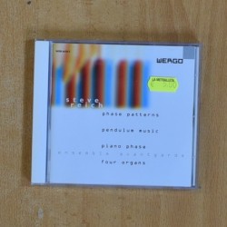 STEVE REICH - PHASE PATTERNS - CD
