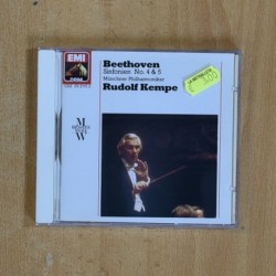 BEETHOVEN - SINFONIEN NO 4 & 5 - CD