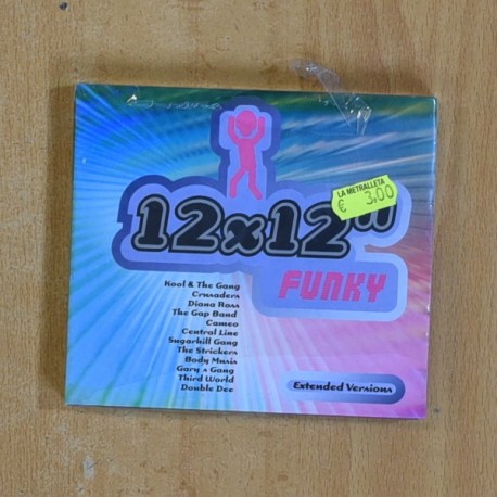 VARIOS - 12 X 12 FUNKY - CD