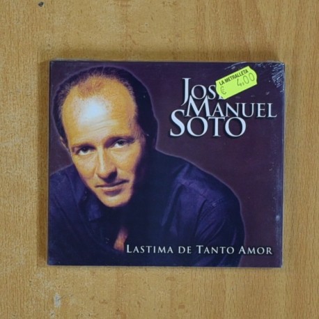 JOSE MANUEL SOTO - LASTIMA DE TANTO AMOR - CD