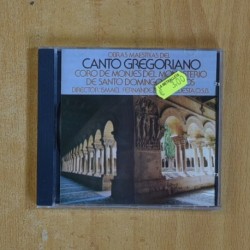 VARIOS - OBRAS MAESTRAS DEL CANTO GREGORIANO - CD