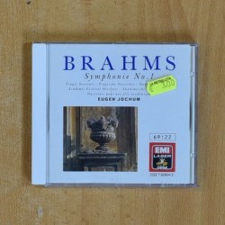 BRAHMS - SYMPHONIE NO 1 - CD