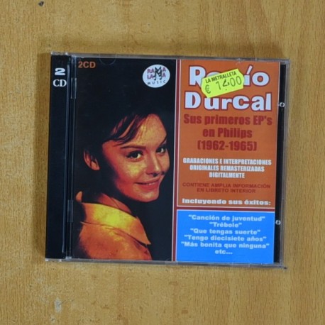 ROCIO DURCAL - SUS PRIMEROS EPS EN PHILIPS 1962 / 1965 - CD