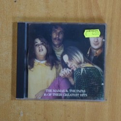 THE MAMAS & THE PAPAS - 16 OF THEIR GREATEST HITS - CD
