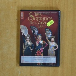 TRES SOPRANOS CON LA ZARZUELA - DVD