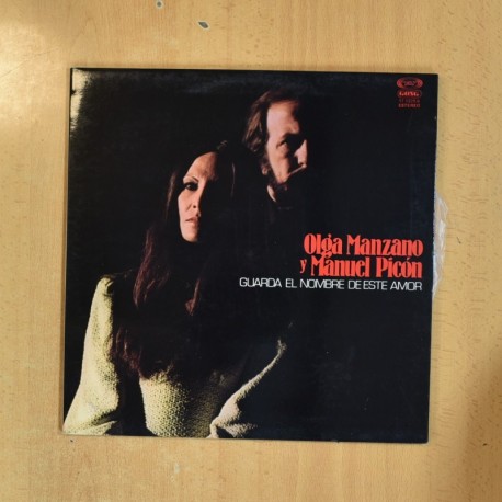 OLGA MANZANO Y MANUEL PICON - GUARDA EL NOMBRE DE ESTE AMOR - GATEFOLD LP