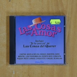 VARIOS - LAS COSAS DEL AMOR - CD